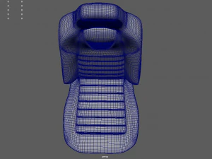 Car Seat 020 3D Model