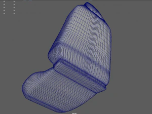 Car Seat 020 3D Model