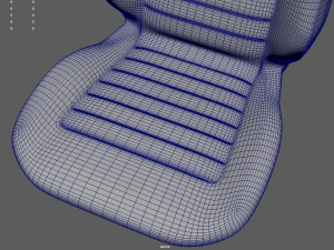Car Seat 020 3D Model
