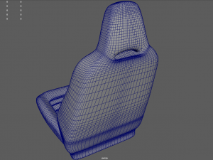 Car Seat 020 Modèle 3D