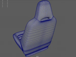 Car Seat 020 3D Model