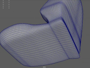 Car Seat 020 3D Model