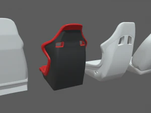 Car Seat Pack 02 3D Model