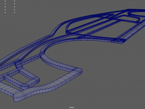 Audi R8 Wall Silhouette 3D Print Model