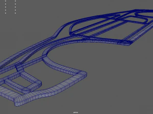 Audi R8 Wall Silhouette 3D Print Model