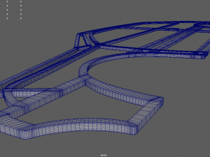 Citroen Ax Wall Silhouette 3D प्रिंट मॉडल