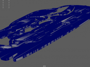 Drifting Car 02 Wall Silhouette 3Dプリントモデル