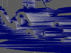 Drifting Car 02 Wall Silhouette 3Dプリントモデル