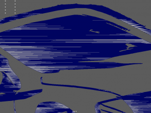 Drifting Car 02 Wall Silhouette 3Dプリントモデル