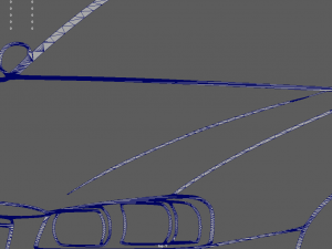 Nissan Skyline GTR R34 Wall Silhouette 3D Print Model