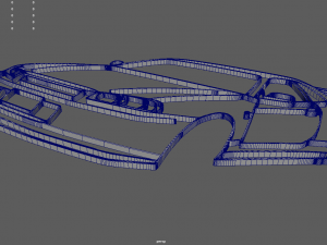 Nissan Skyline GTR R34 Wall Silhouette 3D Print Model