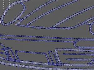 Porsche 911 2023 Perspective Wall Silhouette 3D Print Model