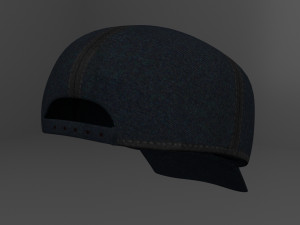 Caps Low Poly Model 3D