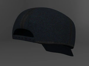 Caps Low Poly 3D Model