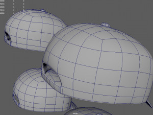 Caps Low Poly Model 3D