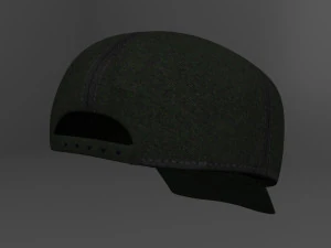 Caps Low Poly 3D Model