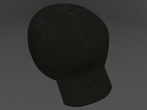 Caps Low Poly Model 3D
