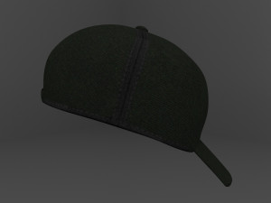 Caps Low Poly Model 3D