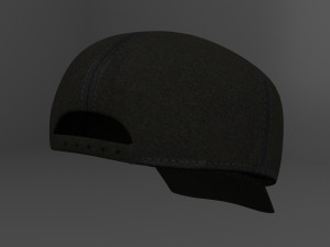 Caps Low Poly Model 3D