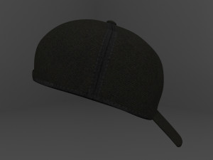 Caps Low Poly Model 3D