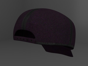 Caps Low Poly Model 3D
