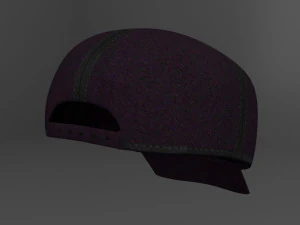 Caps Low Poly 3D Model