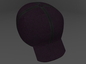 Caps Low Poly Model 3D
