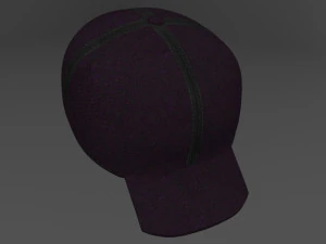 Caps Low Poly 3D Model