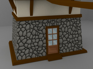 Christmas House 01 3D Model