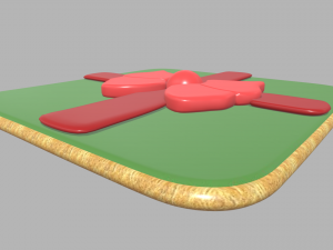 Gift Cookie Christmas 3D 모델