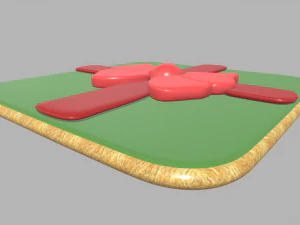Gift Cookie Christmas 3D Model