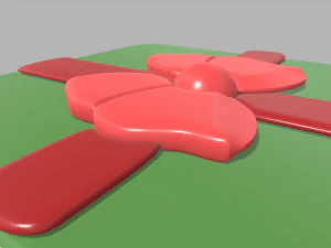 Gift Cookie Christmas 3D Model