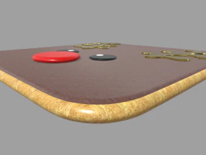 Biscotto di renna natalizio Modello 3D