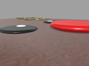 Biscotto di renna natalizio Modello 3D