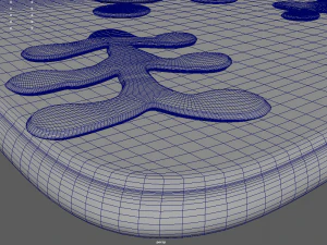 Biscotto di renna natalizio Modello 3D