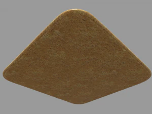 Santa Claus Cookie Christmas 3D Model