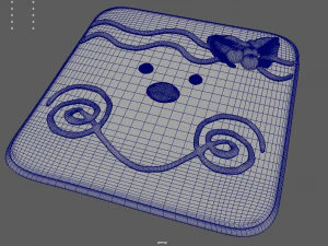 Sorriso Biscotto Di Natale Modello 3D