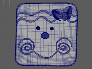 Smile Cookie Christmas 3D 모델