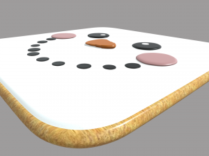 Snowman Cookie Christmas 3D Model