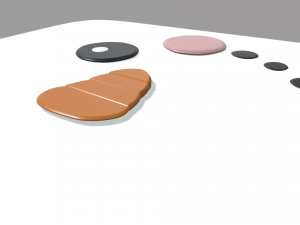 Snowman Cookie Christmas 3D Model