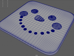 Snowman Cookie Christmas 3D Model