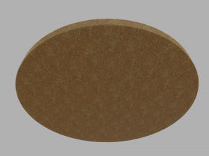 Circle Star Cookie Christmas Model 3D