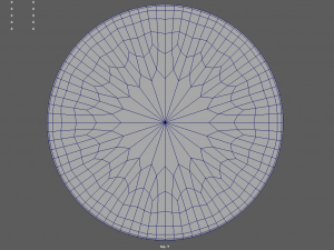 Circle Star Cookie Christmas Model 3D