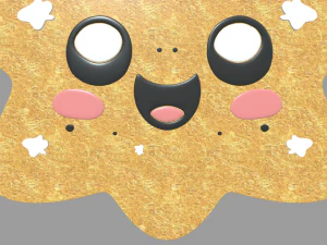 Star Cookie Christmas 3D Model