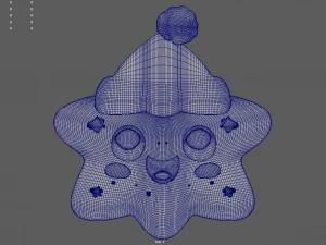 Star Cookie Christmas 3D Model