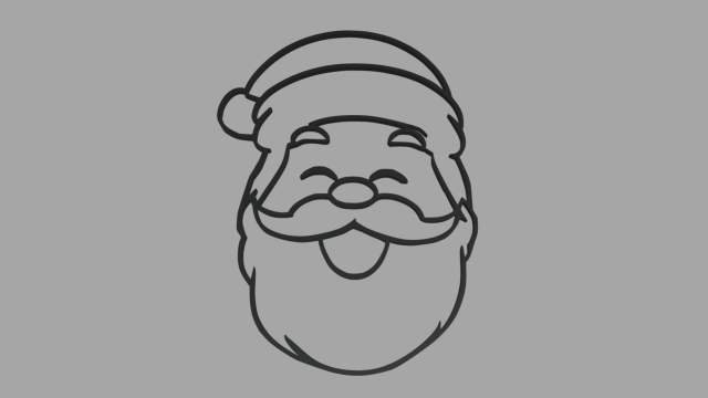 Santa Claus Wall Silhouette 01 3D मॉडल .c4d .max .obj .3ds .fbx .stl .blend 