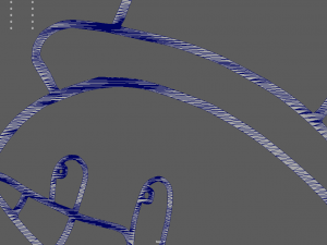 Snow Man Wall Silhouette 01 3D Model