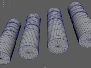 Bollards 01 3D Model