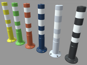 Bollards 02 Modello 3D
