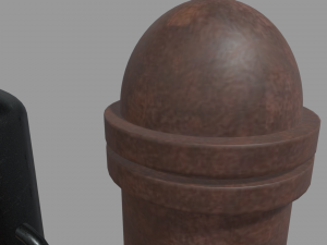 Bollards 03 04 05 06 3Dモデル
